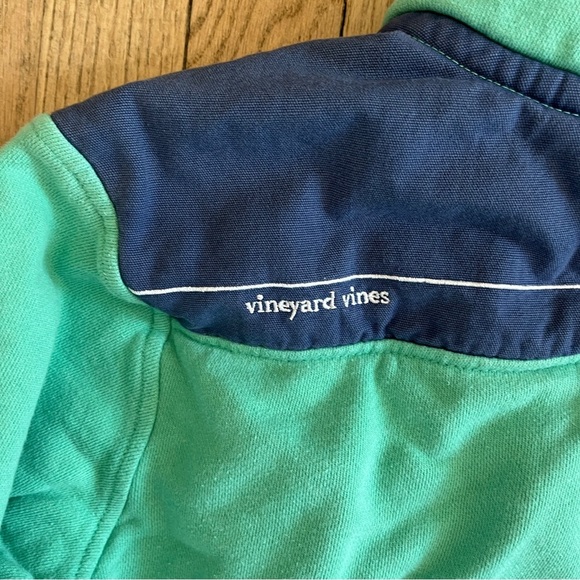Vineyard Vines Quarter Zip Pull Over Sweatshirt Size Large 16-18 - Picture 8 of 11